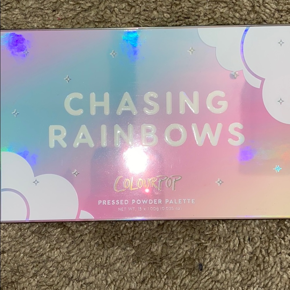 Chasing Rainbows eyeshadow palette